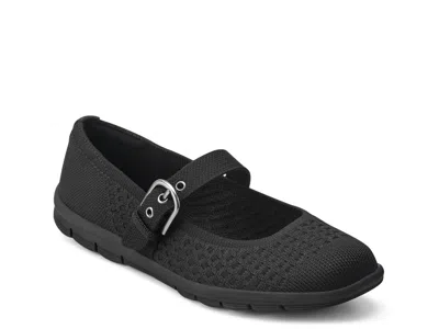 Easy Spirit Roana Mary Jane Flat In Black
