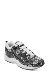 Easy Spirit Romy Sneaker In Black Floral
