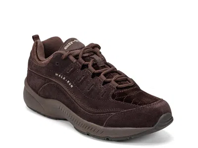 Easy Spirit Romy Walking Shoe In Brown