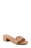 Easy Spirit Roxana Block Heel Sandal In Brown
