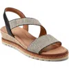 Easy Spirit Sabina Wedge Sandal In Multi