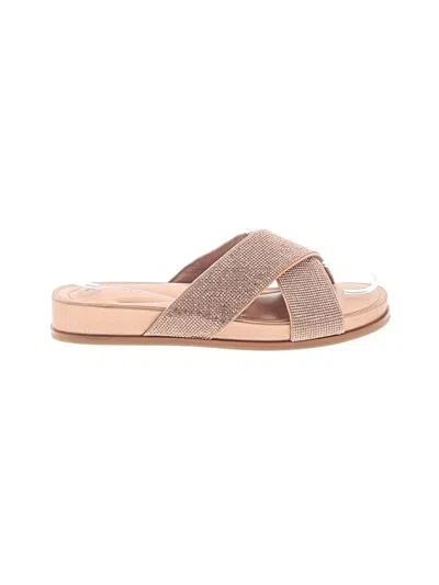Pre-owned Easy Spirit Sandals In Tan