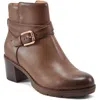 EASY SPIRIT SECANTRELL WOMENS BUCKLE LEATHER BOOTIES