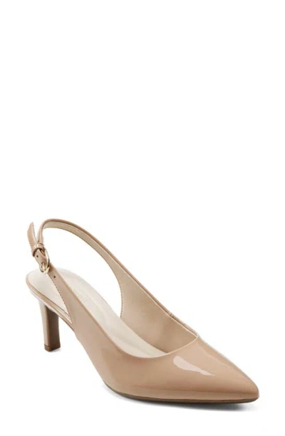 Easy Spirit Seraveen Slingback Pump In Natural