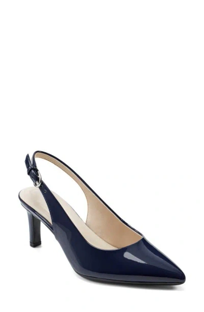 Easy Spirit Seraveen Slingback Pump In Navy