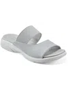 Easy Spirit Taisy Womens Comfort Insole Slip On Slide Sandals In Grey