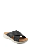 Easy Spirit Taite Slide Sandal In Black