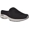 Easy Spirit Take Knit Slip-on Sneaker In Black/black/black Fabric