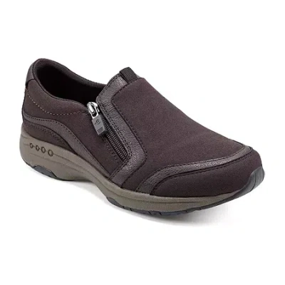 Easy Spirit Thallow Womens Moc Closed Toe Slip-on Shoe In Brown
