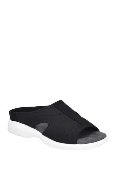 Easy Spirit Tine Slide Sandal In Black