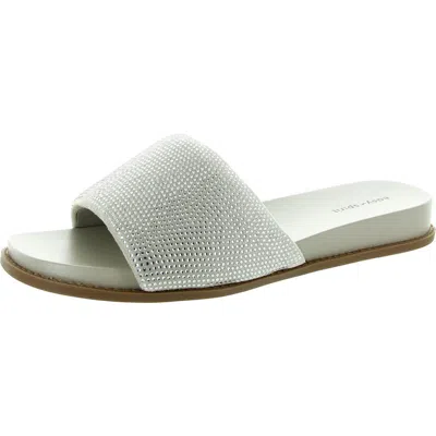 EASY SPIRIT TORIN 2 WOMENS RHINESTONE SLIP ON SLIDE SANDALS