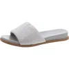 Easy Spirit Torin 2 Womens Rhinestone Slip On Slide Sandals In Silver01