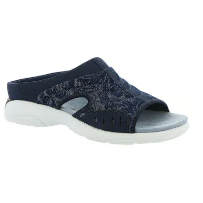 EASY SPIRIT TRACIEE 7 WOMENS WEDGE OPEN TOE SLIDE SANDALS