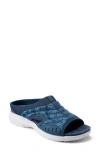 Easy Spirit Traciee Sport Slide Sandal In Blue