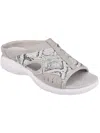 Easy Spirit Women's Traciee Square Toe Casual Flat Sandals Women's Shoes In Multi