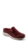 Easy Spirit Women's Traveltime Slip-on Mule Walking Sneakers In Dark Red