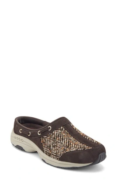 Easy Spirit Travelport Clog In Brown
