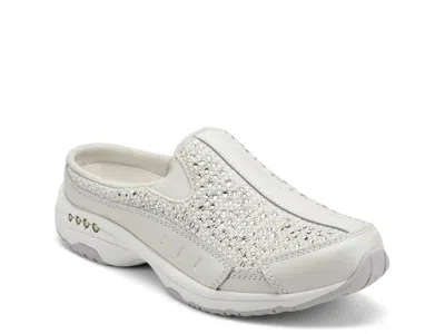 Easy Spirit Travelsparkle Slipon In White
