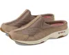 Easy Spirit Traveltime 266 Clog Women Taupe Suede Slip-on Casual Shoes Rhs6272 In Multi