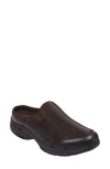 Easy Spirit Traveltime Clog Sneaker In Brown
