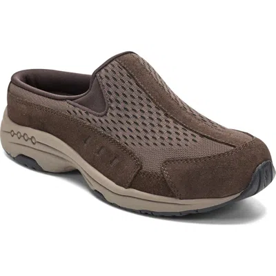 Easy Spirit Traveltime Sneaker In Brown