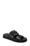 Easy Spirit Women's Trevin Slip On Casual Flat Sandals In Black