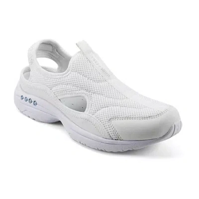 Easy Spirit Trina Womens Bike Closed Toe Slip-on Shoe In White