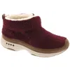 Easy Spirit Trippin Womens Faux Fur Cozy Ankle Boots In Pink