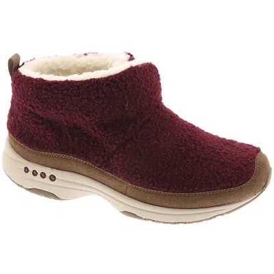 EASY SPIRIT TRIPPIN WOMENS FAUX FUR COZY ANKLE BOOTS