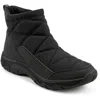 Easy Spirit Tru 2 Womens Quilted Cold Weather Winter & Snow Boots In Black