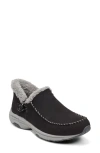 Easy Spirit Turner Faux Fur Lined Bootie In Black