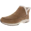Easy Spirit Tuva 2 Womens Faux Fur Faux Suede Shearling Boots In Multi