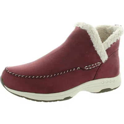 EASY SPIRIT TUVA WOMENS FAUX FUR LINED MAN MADE WINTER & SNOW BOOTS