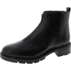 EASY SPIRIT VASSO WOMENS ZIPPER LEATHER MID-CALF BOOTS