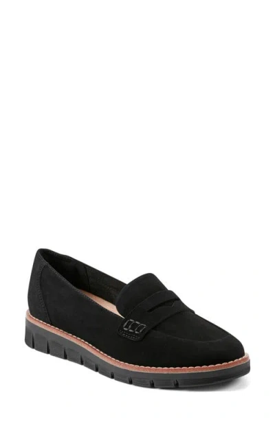 Easy Spirit Velia Penny Loafer In Black