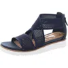 Easy Spirit Women's Wander Lightweight Strappy Flat Sandals In Blue