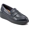 Easy Spirit Women's Aerilyn Casual Slip-on Penny Loafers In Navy