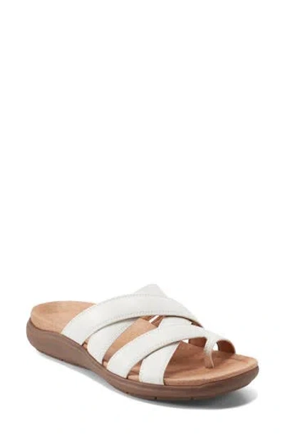 Easy Spirit Westly Slide Sandal In White