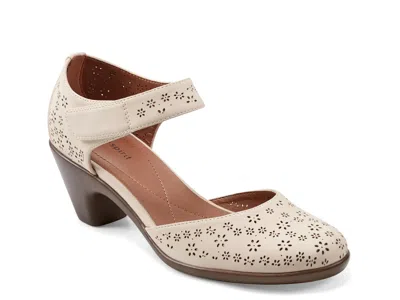 Easy Spirit Wide Width Caty Pump In Brown