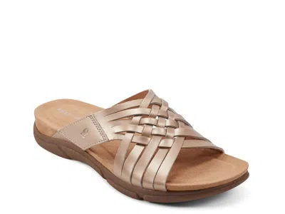 Easy Spirit Wide Width Meadow Sandal In Brown