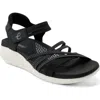 Easy Spirit Winsow Wedge Sandal In Black