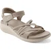 Easy Spirit Winsow Wedge Sandal In Taupe
