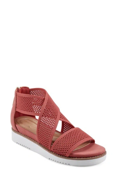 Easy Spirit Witney Wedge Sandal In Corall