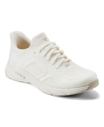 Easy Spirit Women's Adira Soeasy Lightweight Knit Slip-on Sneakers In Ivory