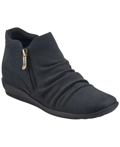 Easy Spirit Women's Aleta Side Zipper Casual Flat Booties In Multi