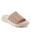 EASY SPIRIT WOMEN'S ALORA EMBELLISHED SLIDE SANDALS