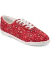 Easy Spirit Ap2 Sneaker In Red Bandana Print Multi