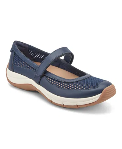 Easy Spirit Briana Mary Jane Flat In Blue