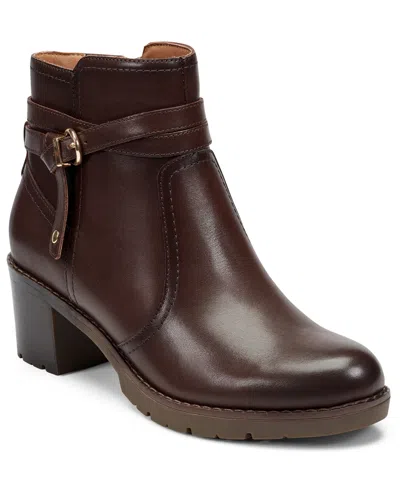Easy Spirit Carter Bootie In Brown