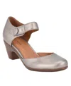 Easy Spirit Women's Clarice Mary Jane Block Heel Pumps In Gray